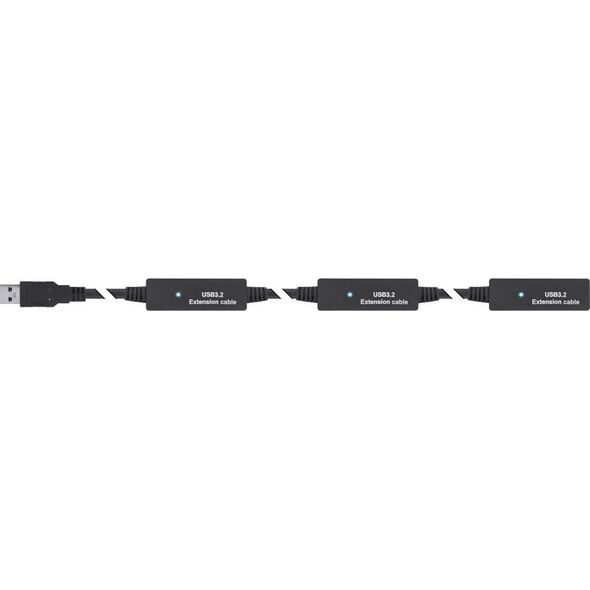 InLine InLine® USB 3.2 Gen.1 active extension, USB-A male to USB-C female, 15m