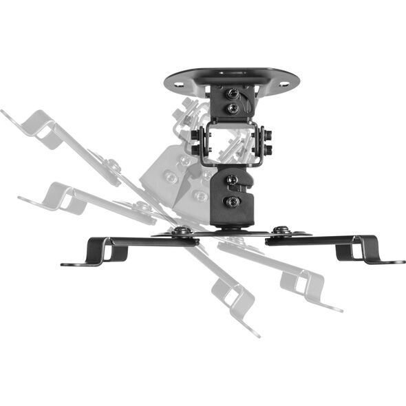 InLine InLine® Basic projector ceiling mount, 15cm, max. 13.5kg