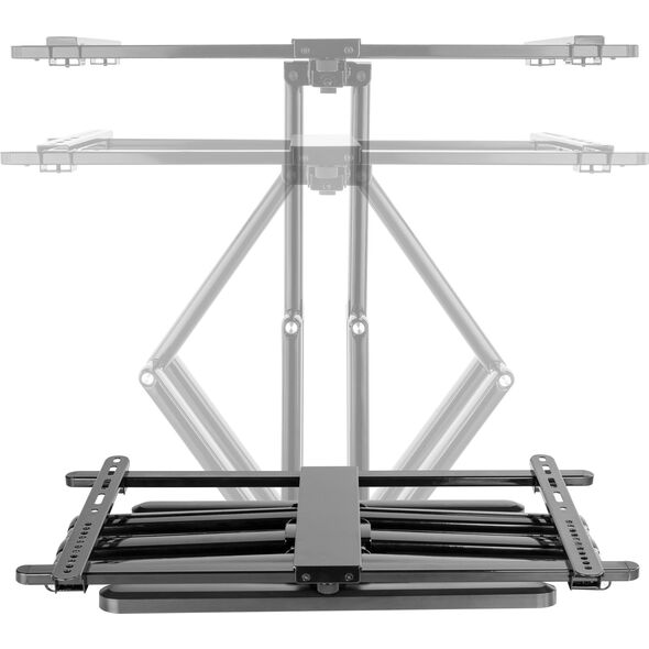 InLine InLine® Premium aluminium wall mount, for flat screen TV (37-80"), max. 70kg, black