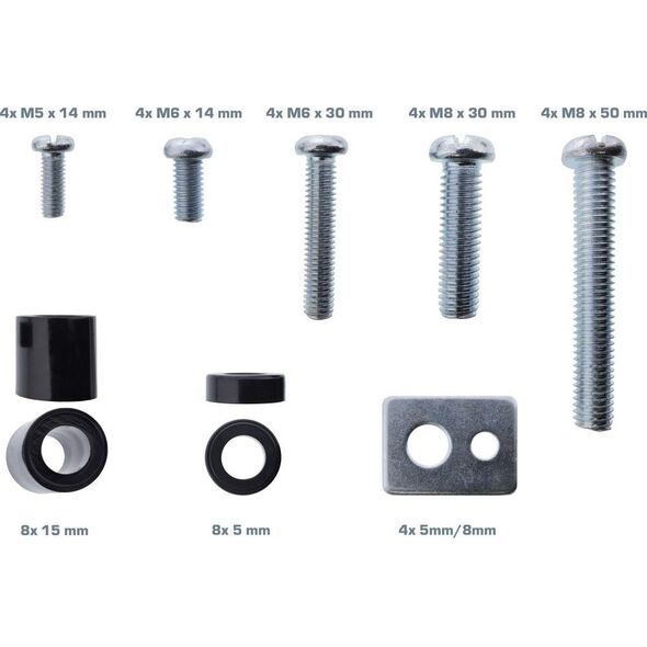 InLine InLine® Screw set 40 pieces for TV wall mount
