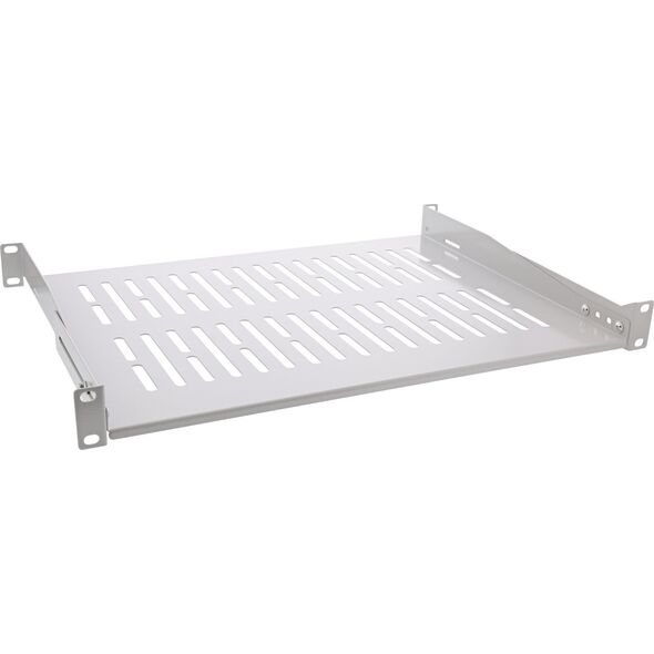InLine InLine® 19" shelf, 350mm, 50kg, 1U, RAL 7035 grey