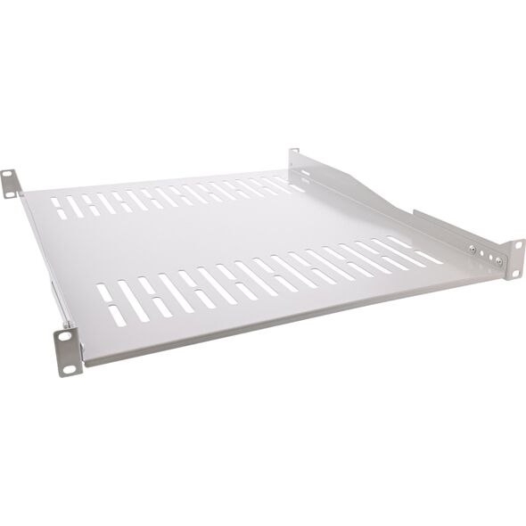 InLine InLine® 19" shelf, 550mm, 50kg, 1U, RAL 7035 grey