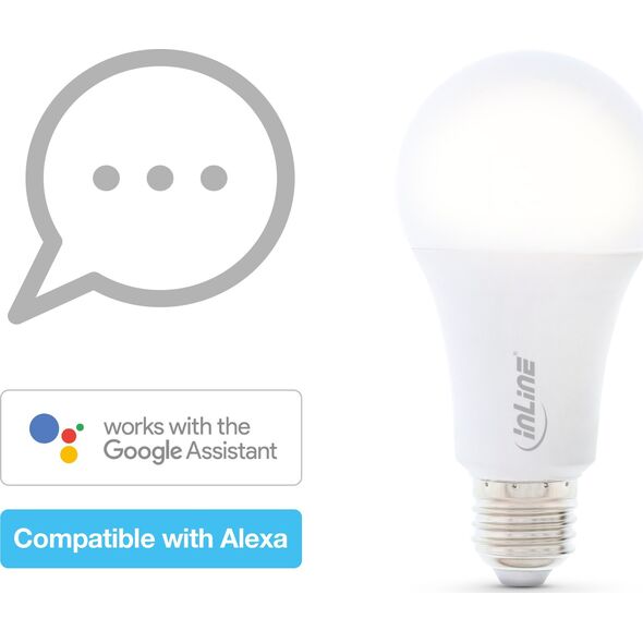 InLine InLine® SmartHome LED bulb RGB E27