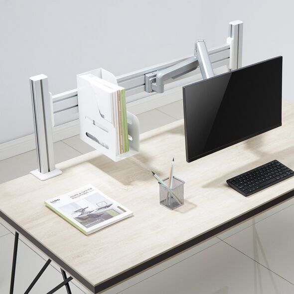 InLine InLine® Slatwall Panel Aluminium, for table mounting, 1m