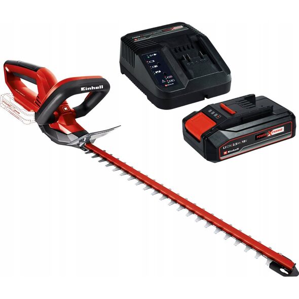 Cordless hedge trimmer EINHELL GC-CH 1846 Li, 18 V, 2.5 Ah, 52 cm