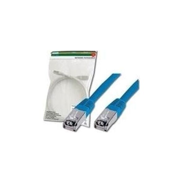 Digitus Patchcabel CAT5e SF-UTP., 3m, niebieski