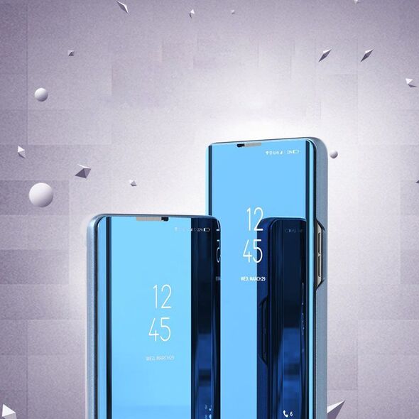 Hurtel Clear View Case futerał etui z klapką Samsung Galaxy A11 / M11 różowy