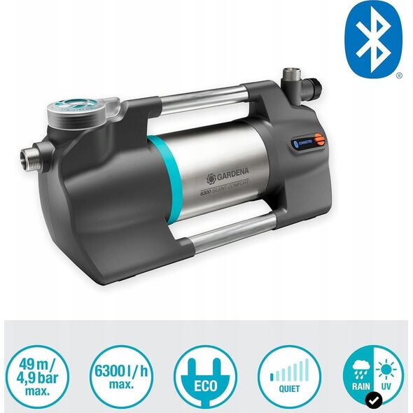 Gardena Pompa powierzchniowa do wody Gardena 1050 W 6300 l/h ogrodowa nowa