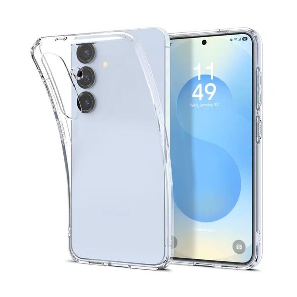 Θήκη TPU Spigen Liquid Crystal Samsung Galaxy S25 5G Διάφανο 8809971238267 8809971238267 έως και 12 άτοκες δόσεις