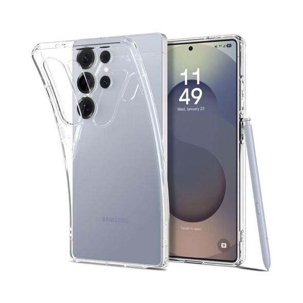 Θήκη TPU Spigen Liquid Crystal Samsung Galaxy S25 Ultra 5G Διάφανο 8809971237796 8809971237796 έως και 12 άτοκες δόσεις