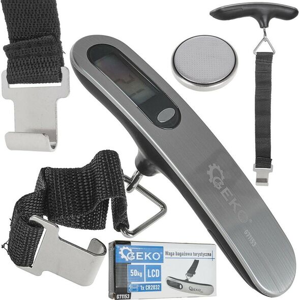 WAGA HAKOWA BAGAŻOWA TURYSTYCZNA LCD 50kg /GEKO