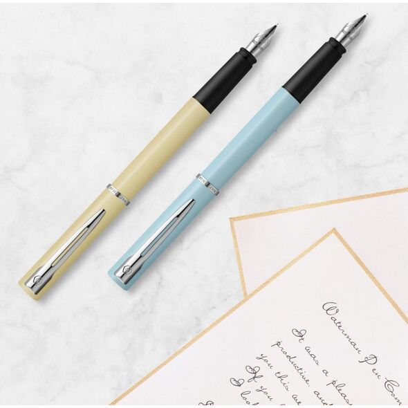 Waterman Pióro wieczne (F) ALLURE PASTEL NIEBIESKI WATERMAN 2105222
