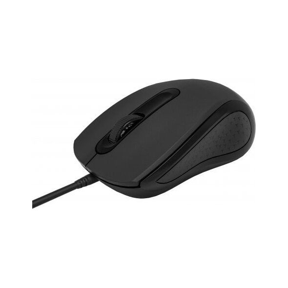 OMEGA MOUSE MYSZ 3D OFFICE 1200DPI 1,5M USB-C BLACK [46069]
