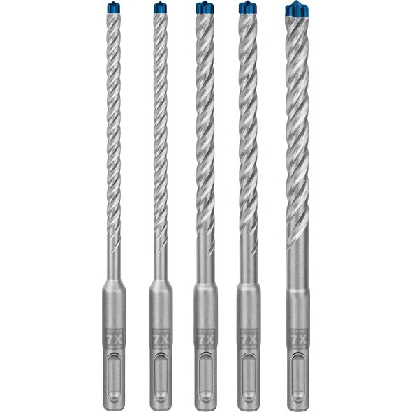 Wiertło Bosch Zestaw wierteł udarowych EXPERT SDS plus-7X 6/6/8/8/10 mm, 5 szt. 2608900198