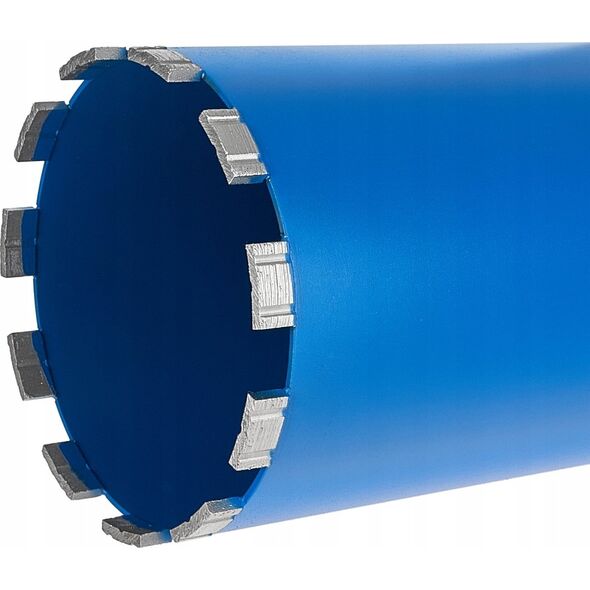 Wiertło diamentowe koronowe do wiertnicy na sucho i mokro 132x10x450mm 11T 1.1/4" (5)