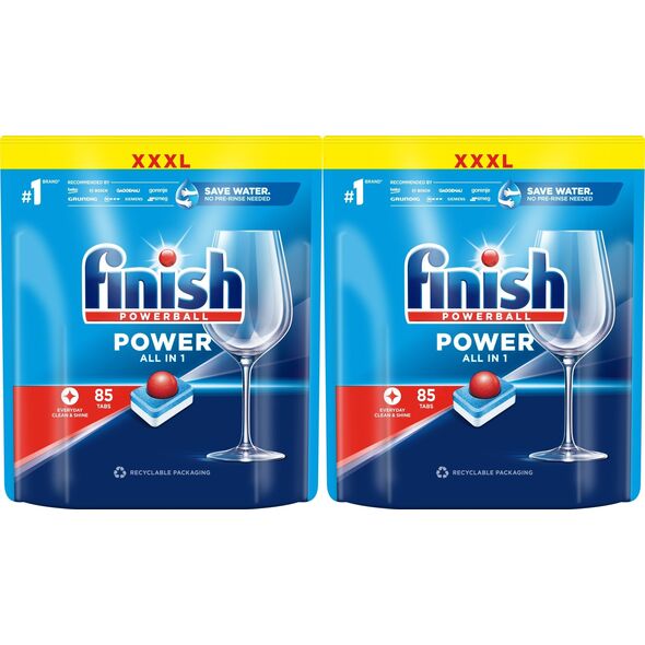 Finish Tabletki do zmywarki Power All in 1 170 szt.