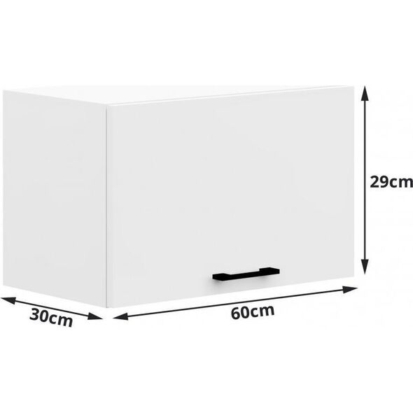 Fabryka Mebli Akord WISZĄCA SZAFKA KUCHENNA OKAPOWA OLIWIA W 60cm BIAŁA