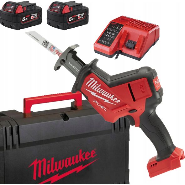 Milwaukee MILWAUKEE.SABER SAW M18FHZ-502X 2x5.0Ah ...