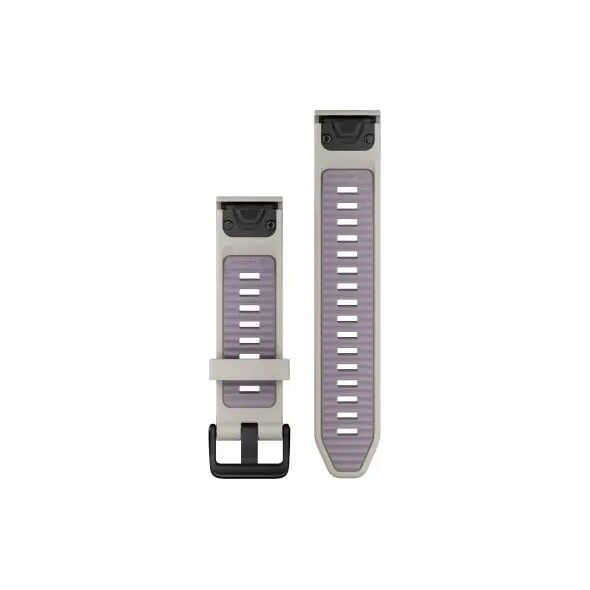 Garmin Garmin QuickFit-Armband 20 mm Silikon Nebelgrau/Lavendel