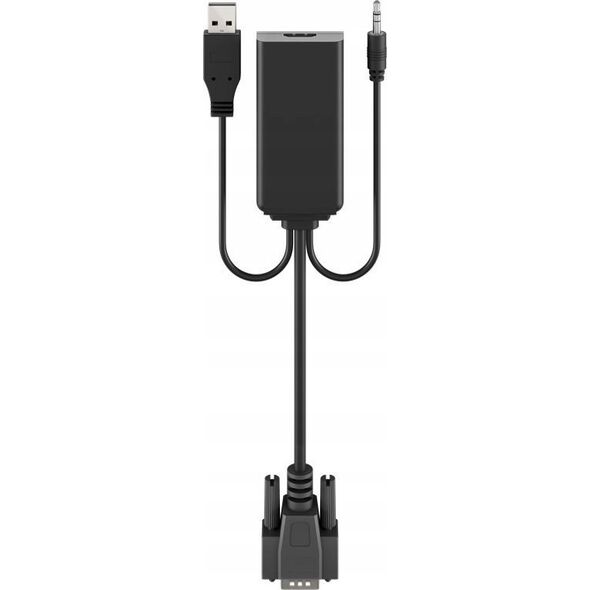 Adapter AV Goobay Kabel przejściowy VGA/HDMI™