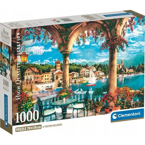 CLE puzzle 1000 Compact BalconyViewOfLakeCom.39930