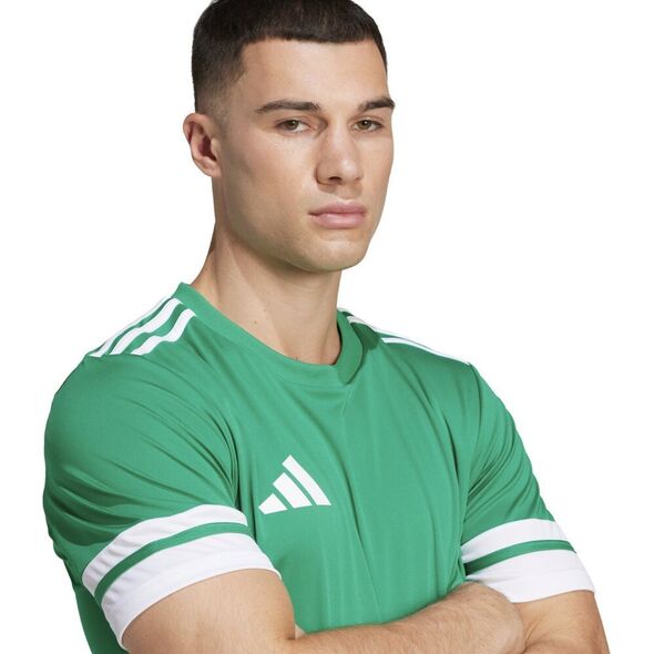 Koszulka męska adidas Squadra 25 zielono-biała JN7485 M