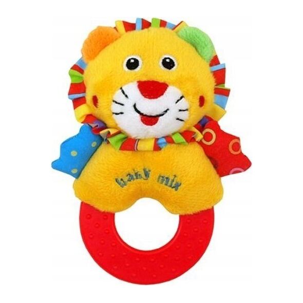 Κουδουνίστρα Baby Mix 34552 Μικρό Ποντίκι Λούτρινο