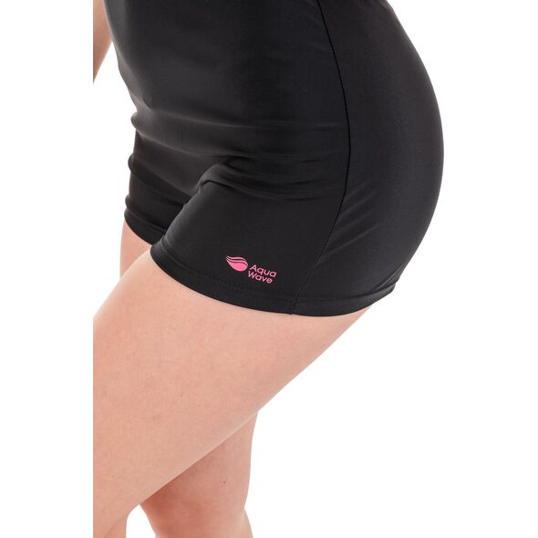 AquaWave Strój Kąpielowy Qarakuma Wmns Geometric Print/ Black/raspberry Sorbet r. L