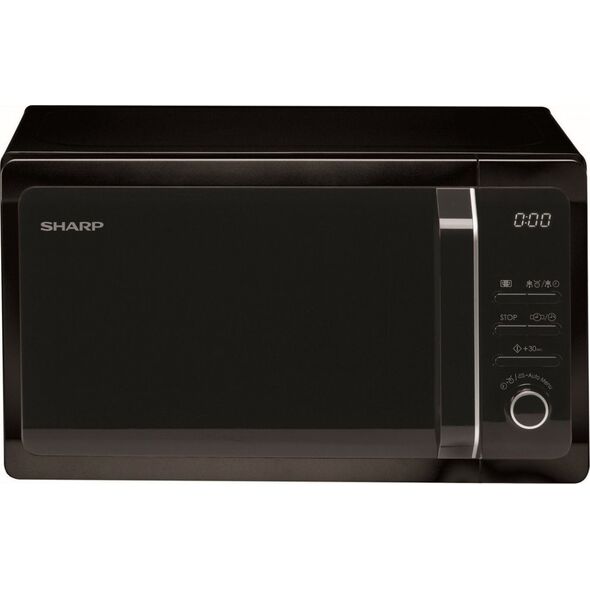Kuchenka mikrofalowa Sharp SHARP R243BK Microwave oven solo compact, 20l, 800W