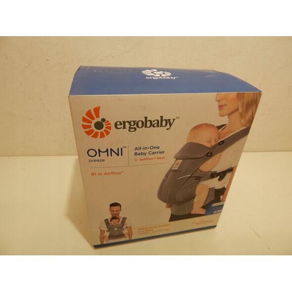 Ergobaby ERGOBABY nešioklė OMNI BREEZE, graphite pilkas, BCZ360PGRAPH