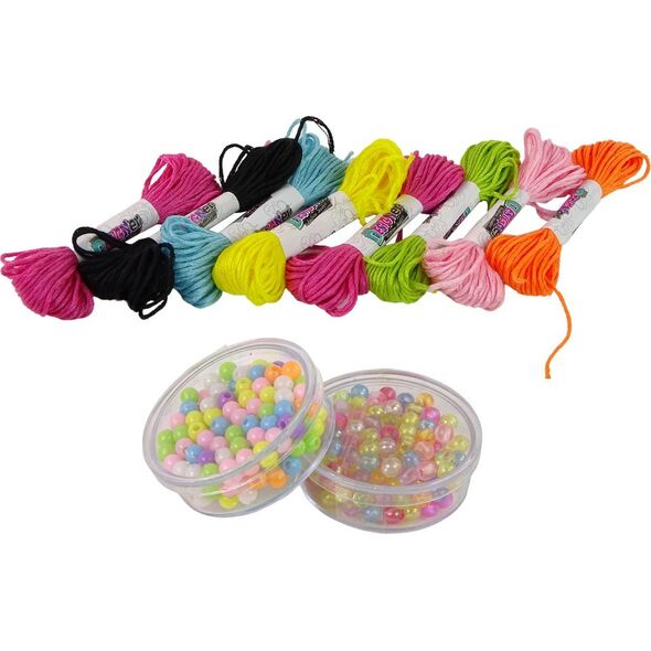 LeanToys Zestaw Do Robienia Biżuterii DIY Bransoletki Mulina