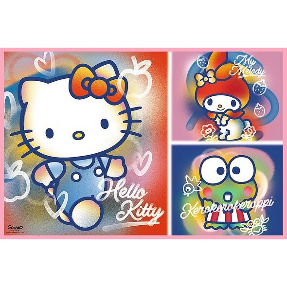 PUZZLE 2X200EL TREFL HELLO KITTY I PRZYJAC PUD 8