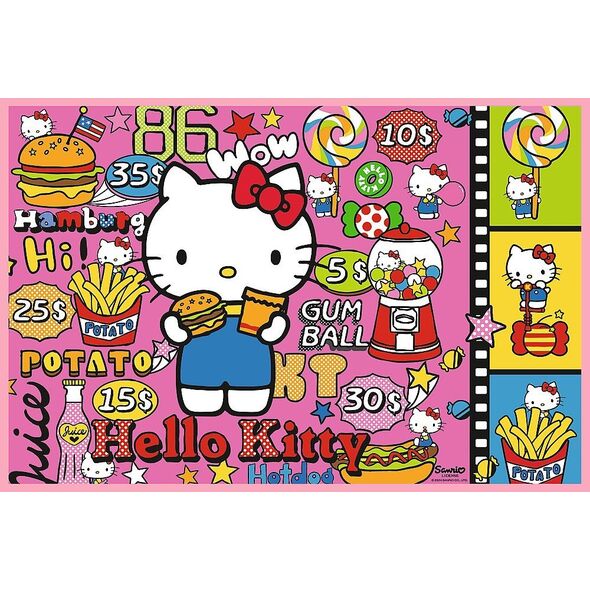 PUZZLE 2X200EL TREFL HELLO KITTY I PRZYJAC PUD 8