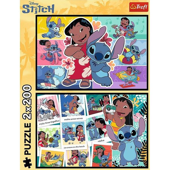 PUZZLE 2X200EL TREFL LIO&STITCH PUD 8