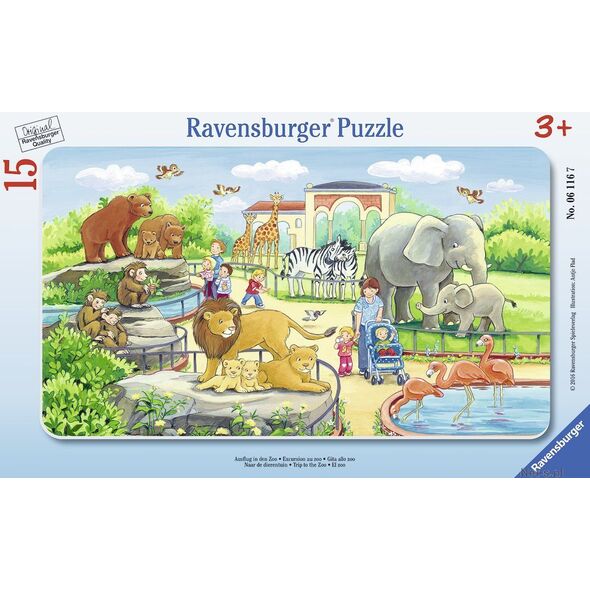 Ravensburger Puzzle Ausflug in den Zoo (06116)