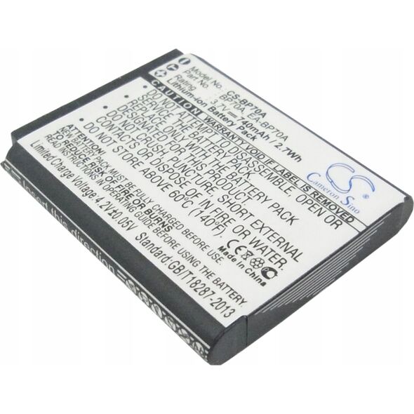 Akumulator Cameron Sino Akumulator Bateria Typu Bp-70a Slb-70a Do Samsung / Cs-bp70a