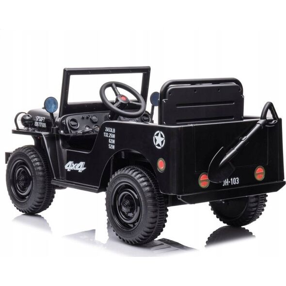 Lean Cars Auto Na Akumulator JH-103 Czarne 4x4