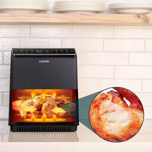 Frytkownica beztłuszczowa Cosori Cosori CAF-P681S-KEUR Dual Blaze WiFi ciemnoszary