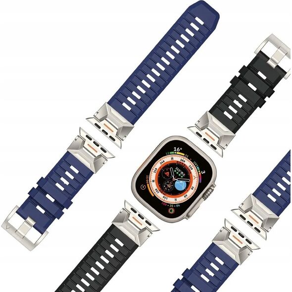 WiWU - Pasek do smartwatcha Wi-WB012 Urban Watch Band 42/44/45/49mm - granatowy