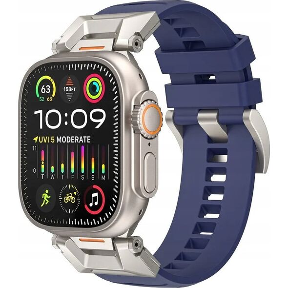 WiWU - Pasek do smartwatcha Wi-WB012 Urban Watch Band 42/44/45/49mm - granatowy