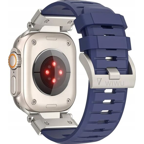 WiWU - Pasek do smartwatcha Wi-WB012 Urban Watch Band 42/44/45/49mm - granatowy