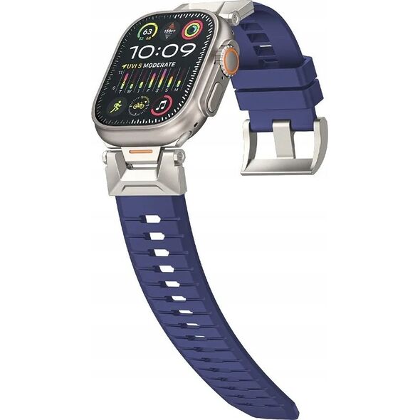 WiWU - Pasek do smartwatcha Wi-WB012 Urban Watch Band 42/44/45/49mm - granatowy