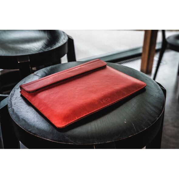 FIXED Oxford Leather Case do Apple iPad Pro 11" (2018-2022) i iPad Air (2020/2022), czerwone