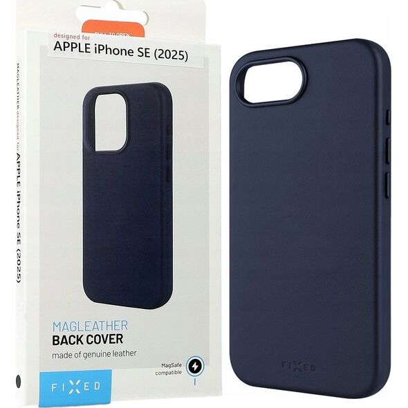 Fixed MagLeather MagSafe Apple iPhone 16E niebieski