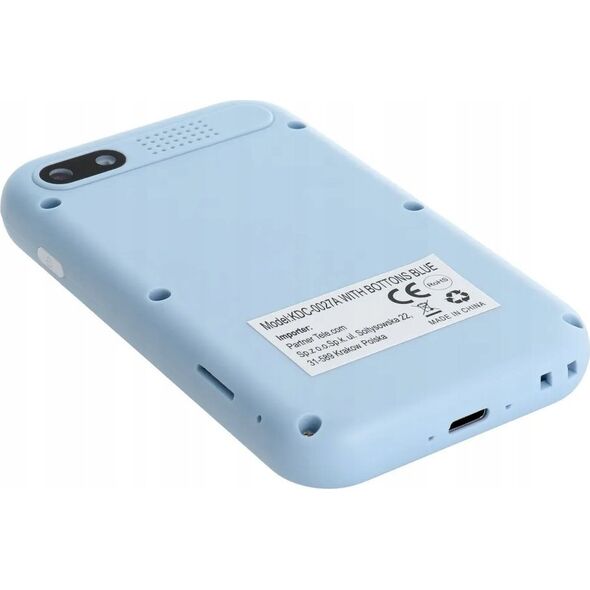 Telefon do gier dla dzieci z ekranem IPS 2,4" z przyciskami KDC-0027A niebieski