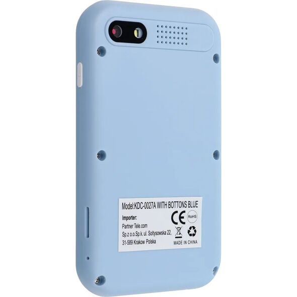 Telefon do gier dla dzieci z ekranem IPS 2,4" z przyciskami KDC-0027A niebieski