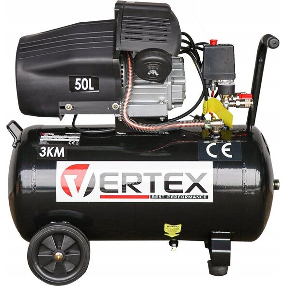 Συμπιεστής Vertex OIL COMPRESSOR 50L TWO PISTON VERTEX VHC50V 14200274 5905669128513
