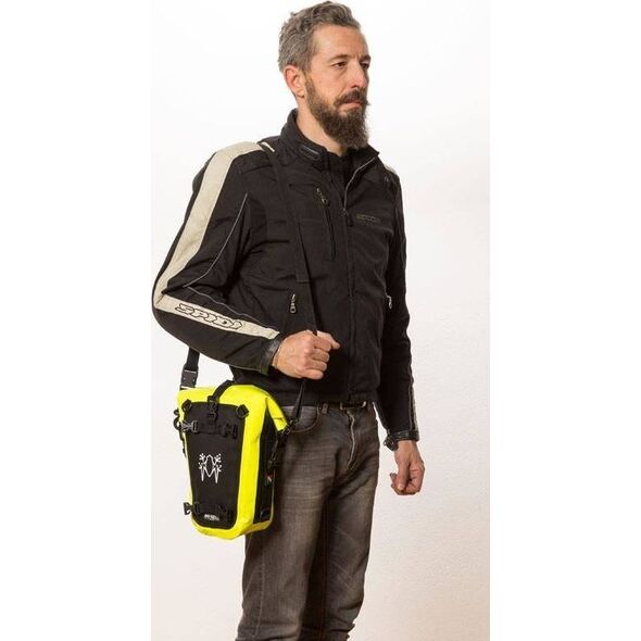 Amphibious Sakwy motocyklowy uniwersalne Amphibious Multybag Black MB-09.01