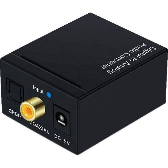 Adapter AV Home Appliances Jack 3.5mm - RCA (Cinch) x2 czarny (AK319A)
