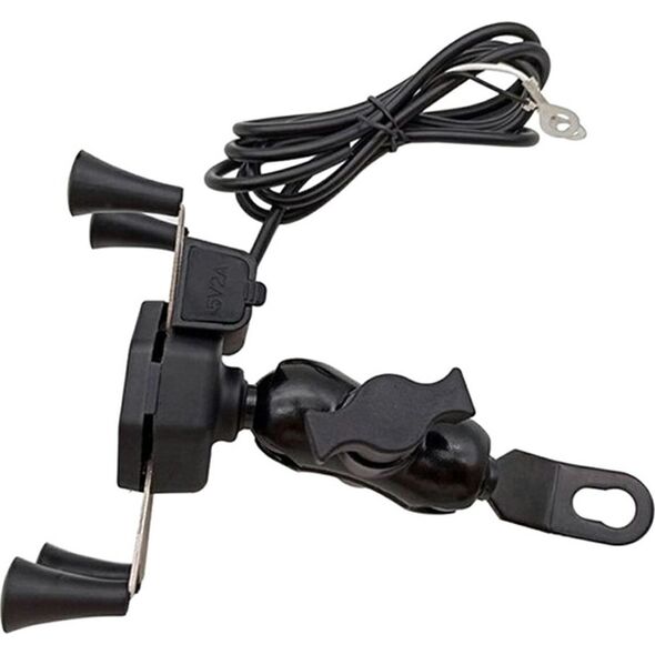 ATL AP14C Motocyklowy uchwyt na telefon usb